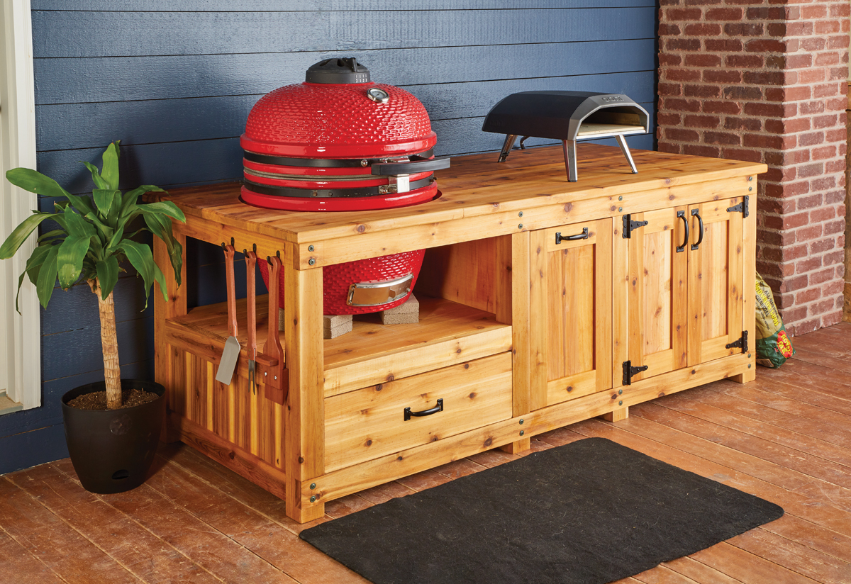 Outdoor Kitchen Por Woodworking