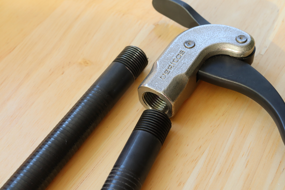 Modifying a 3/4″ Holdfasts to Work in 1″ Hole Popular Woodworking