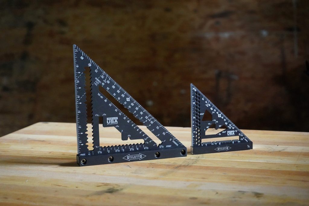 Stiletto Carpenter Square and Trim Square Review Popular Woodworking