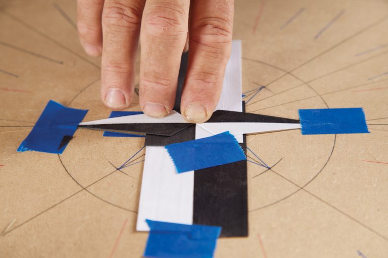 Nautilus Star Veneer Inlay | Popular Woodworking