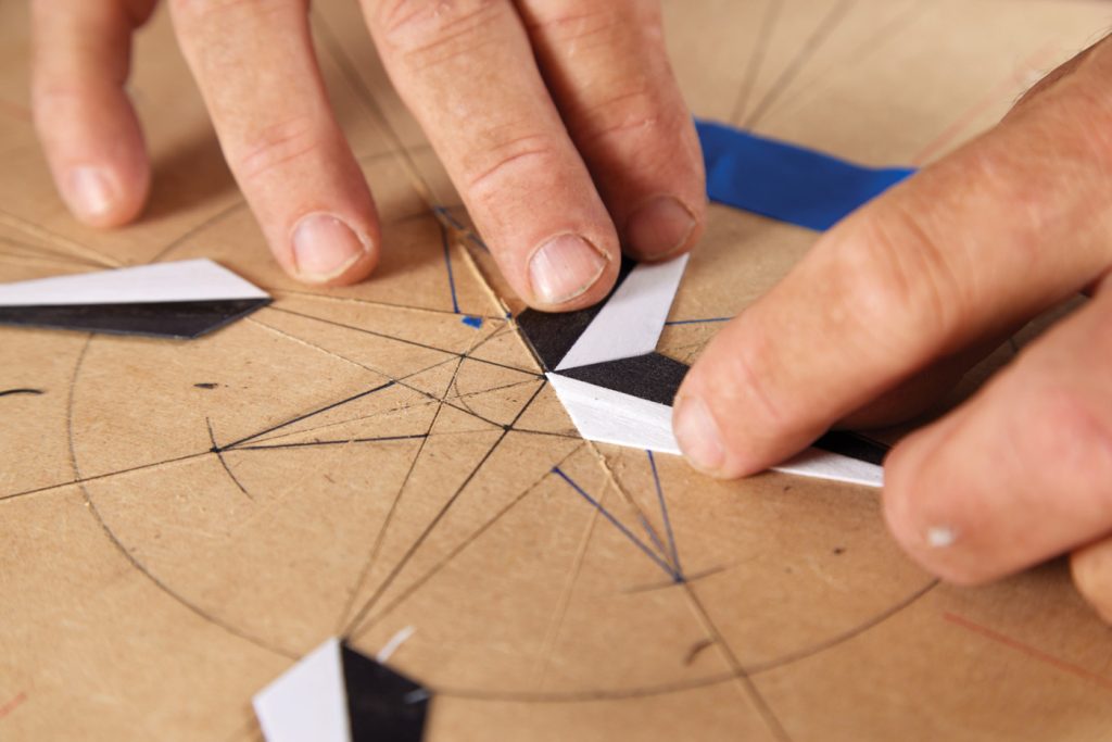 Nautilus Star Veneer Inlay | Popular Woodworking