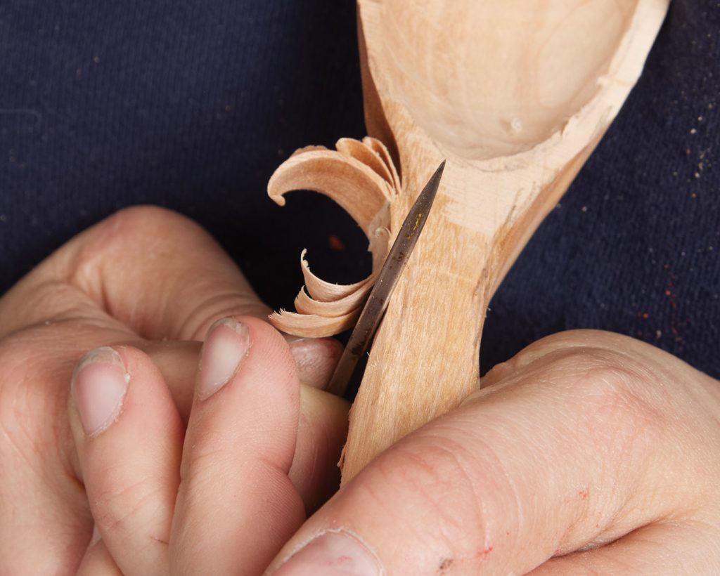 Carving a Spoon | Popular Woodworking