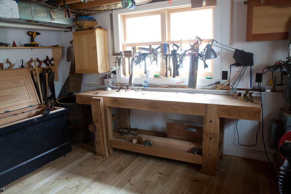 Why you shouldn't worry about standard workbench height when building a workbench.