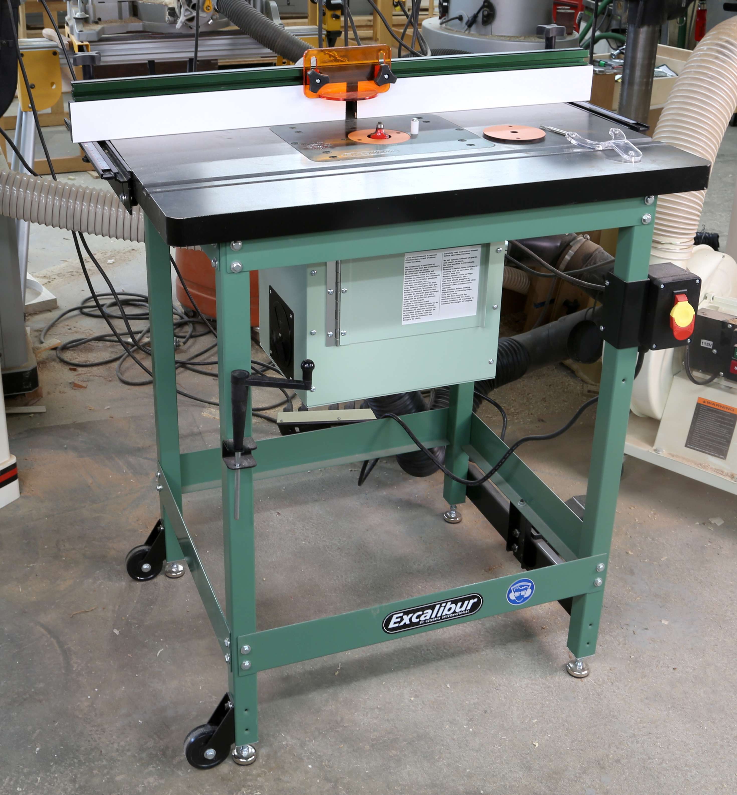 Take a Look at the Excalibur Deluxe Router Table Kit ...