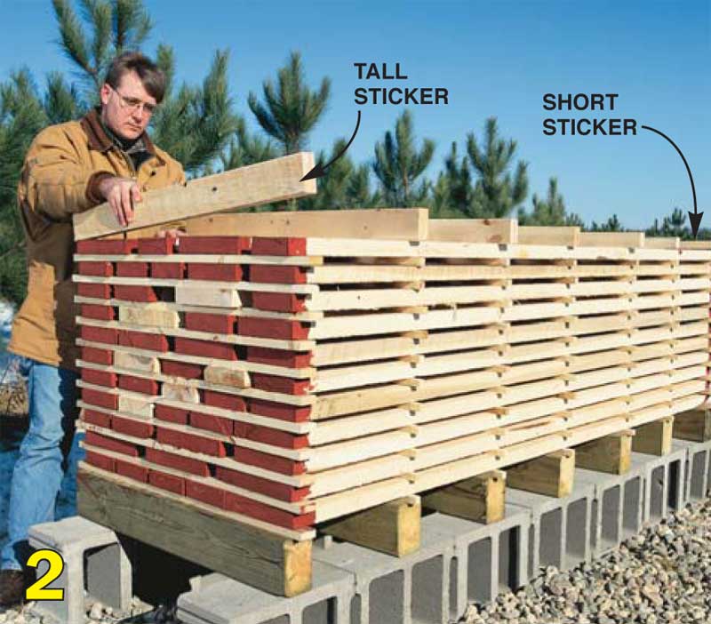 air-drying lumber popular woodworking magazine