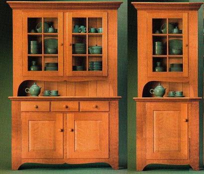 Next Projects: Twin Kitchen Hutches Popular Woodworking ...