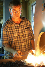Brian at the forge.