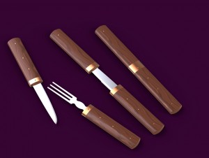 Campaign Knife & Fork Assembly 83