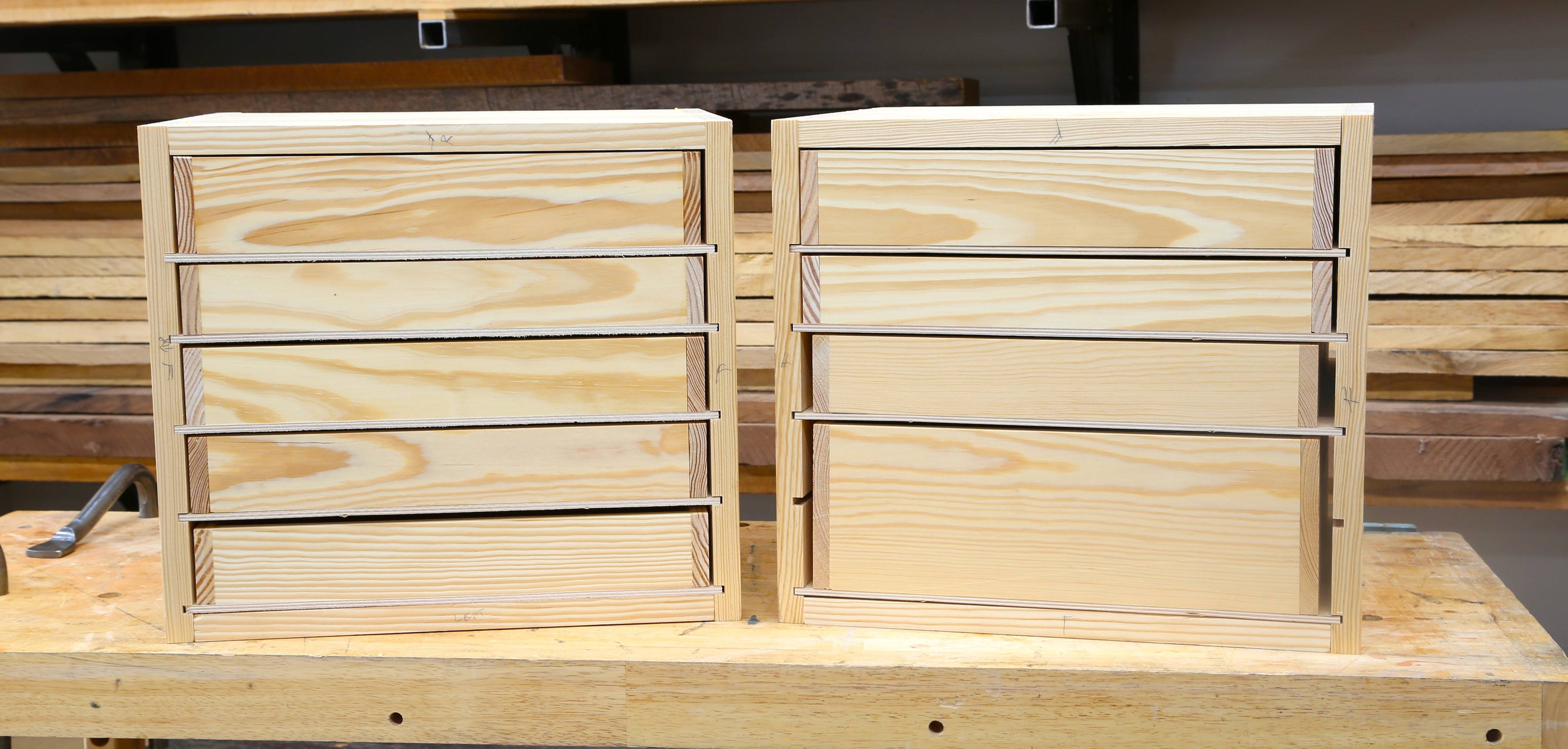 How to Build Woodshop Drawers Free DIY Tool Drawer Plans