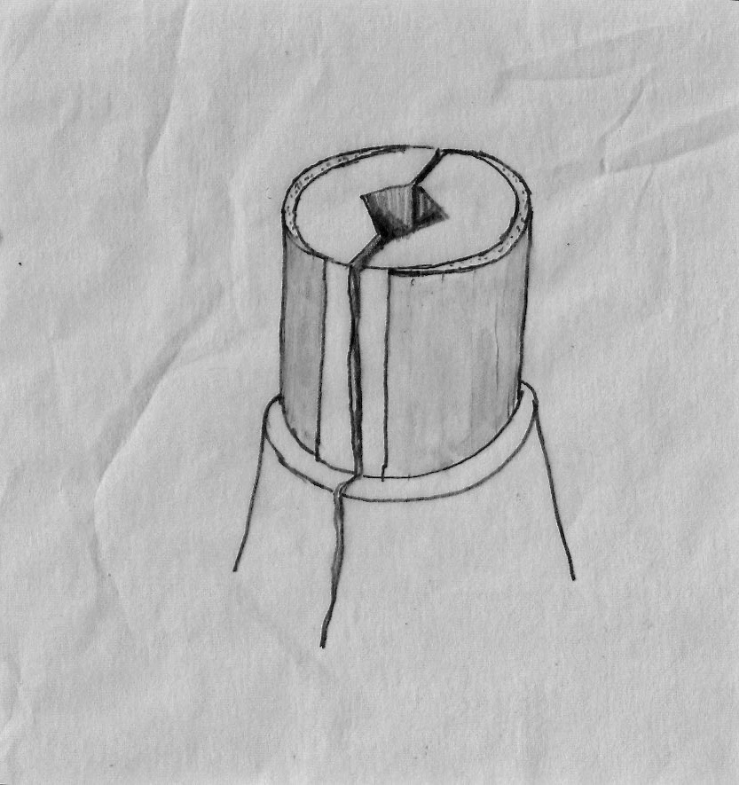 Chisel handle ferrule gap fix