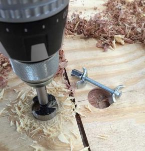 plywood countertop