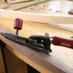 Here you can see the Shinto Saw-Rasp with a handle. Remove the handle and use the tool with two hands – though some cuts are made one-handed. The Shinto is available from a number of catalog companies, including Rockler (rockler.com) and Highland Hardware (tools-for-woodworking.com).