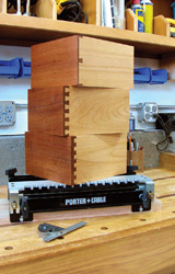 dovetail drawers, dovetail jigs, dovetail cutter