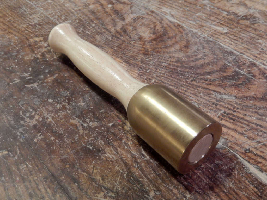 Two Brands of Brass Mallets Popular Woodworking