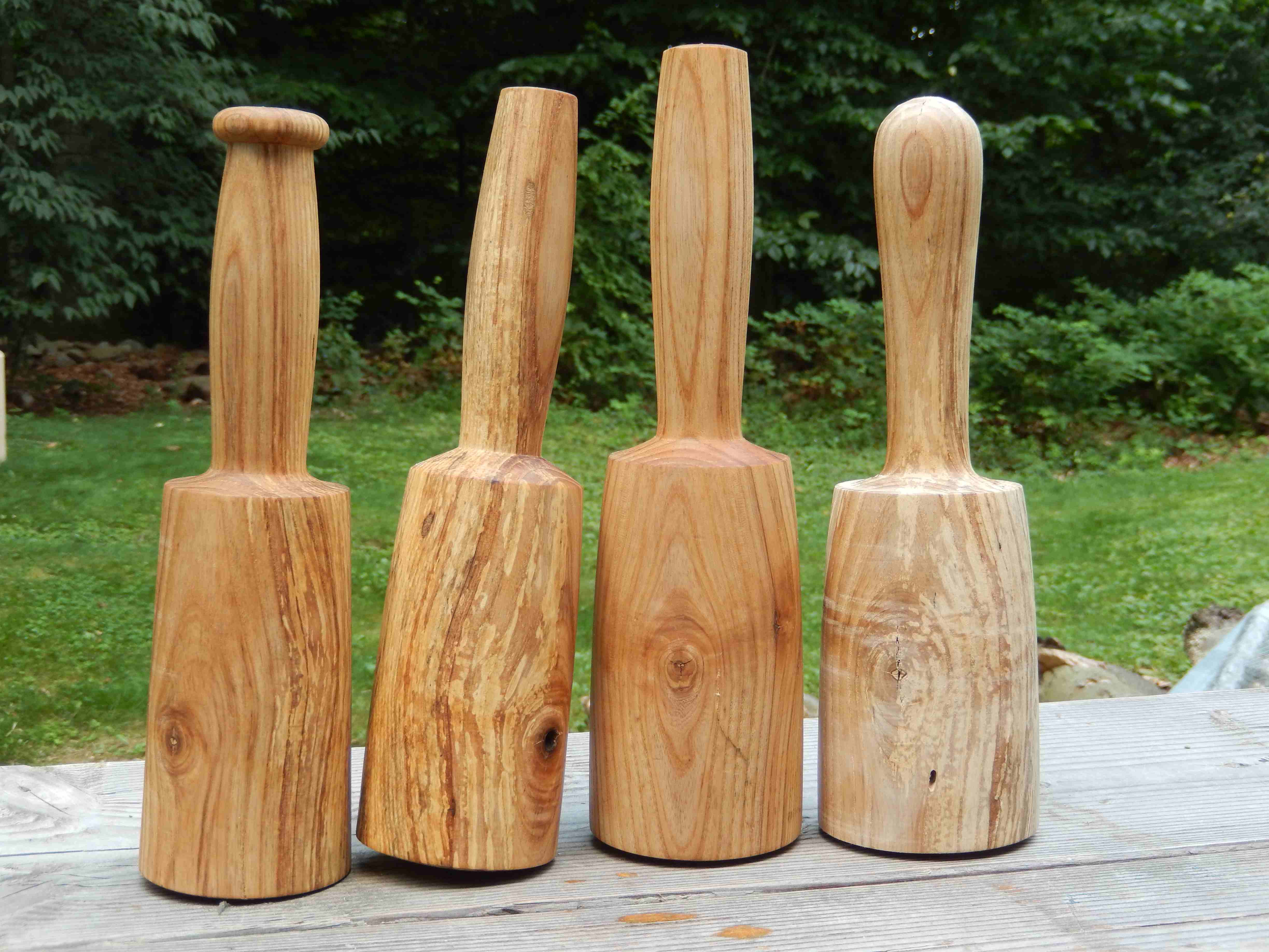 Turn Multiple Mallet Handles to Determine the Perfect Fit