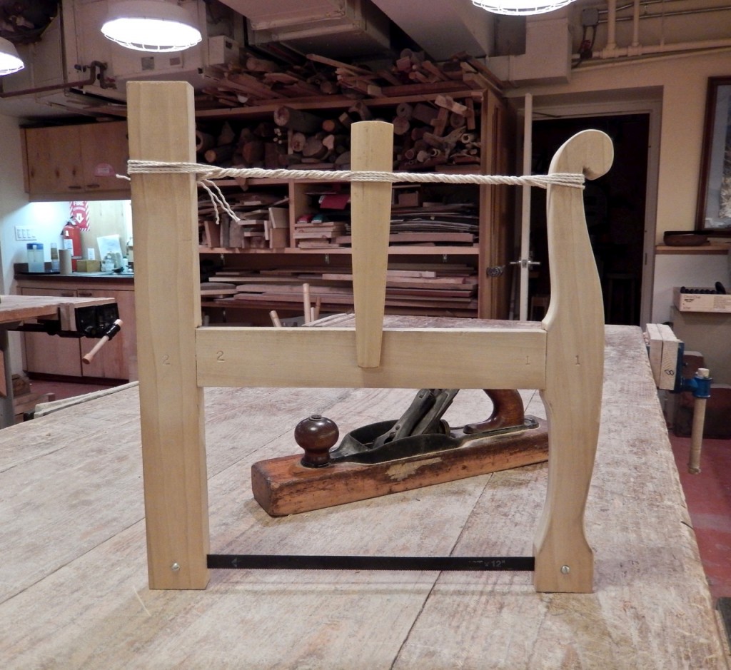 Build a Frame Saw Part 4 Shaping the Arms and Finishing the Project