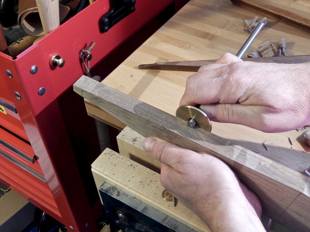 New Handles For a Mid-Century Walnut Dresser