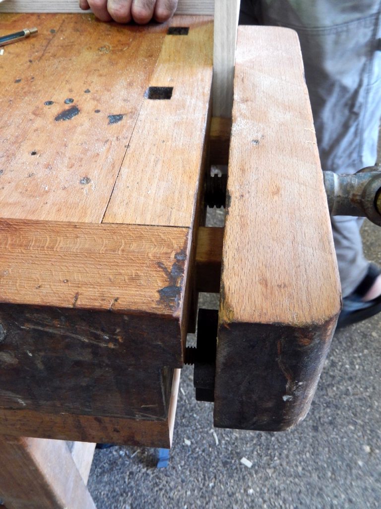 Vise Rack Stop A’la Hakhoret Popular Woodworking