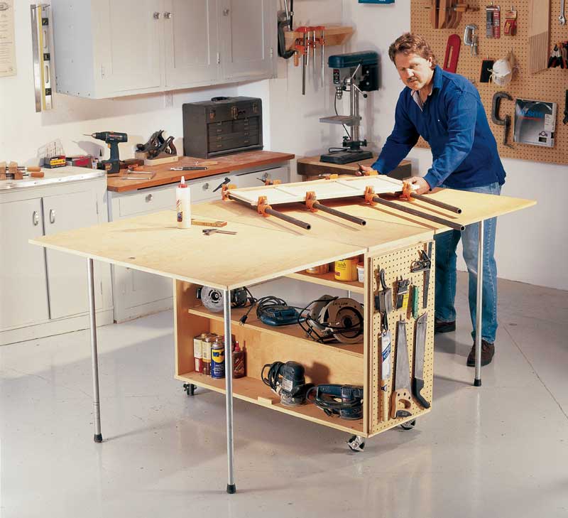 AW Extra 5/29/14 - Folding Worktable - Popular Woodworking