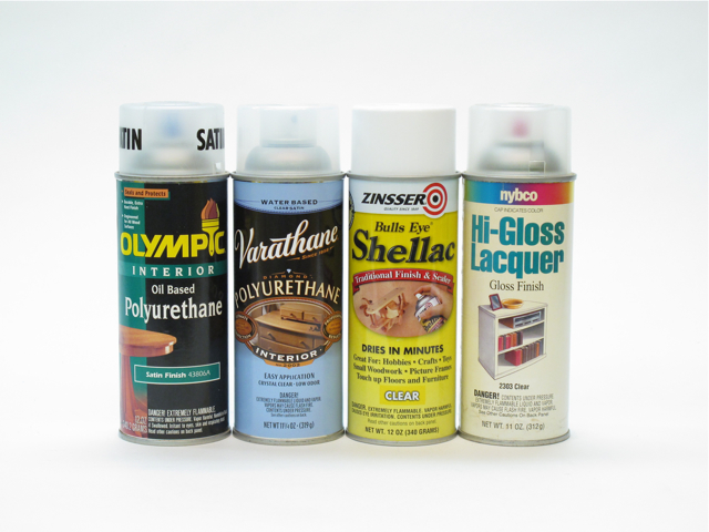 Aerosol Finishing Products