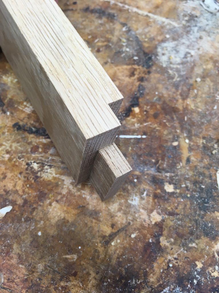 stepped haunched tenon