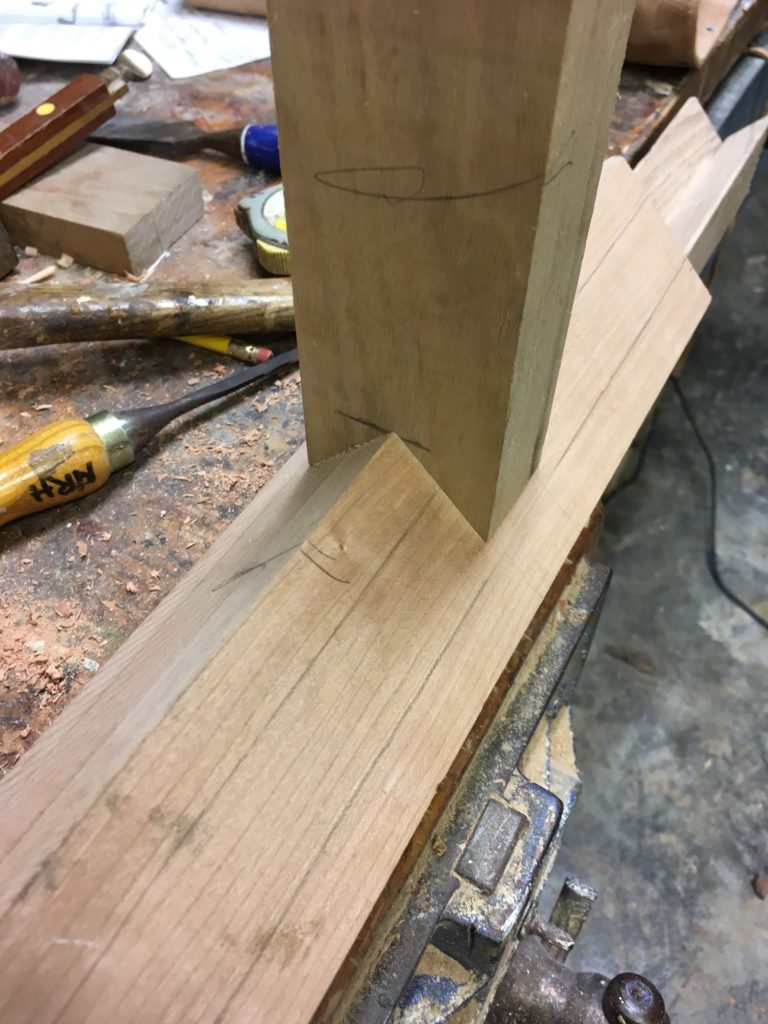 How I Made a Notched & Tenoned Joint for the First Time Popular Woodworking Magazine