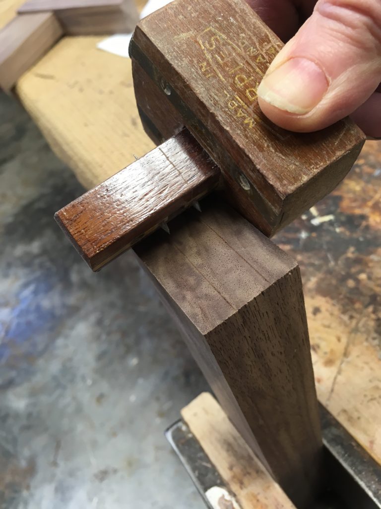 How to Cut a RockSolid TBridle Joint Popular Woodworking