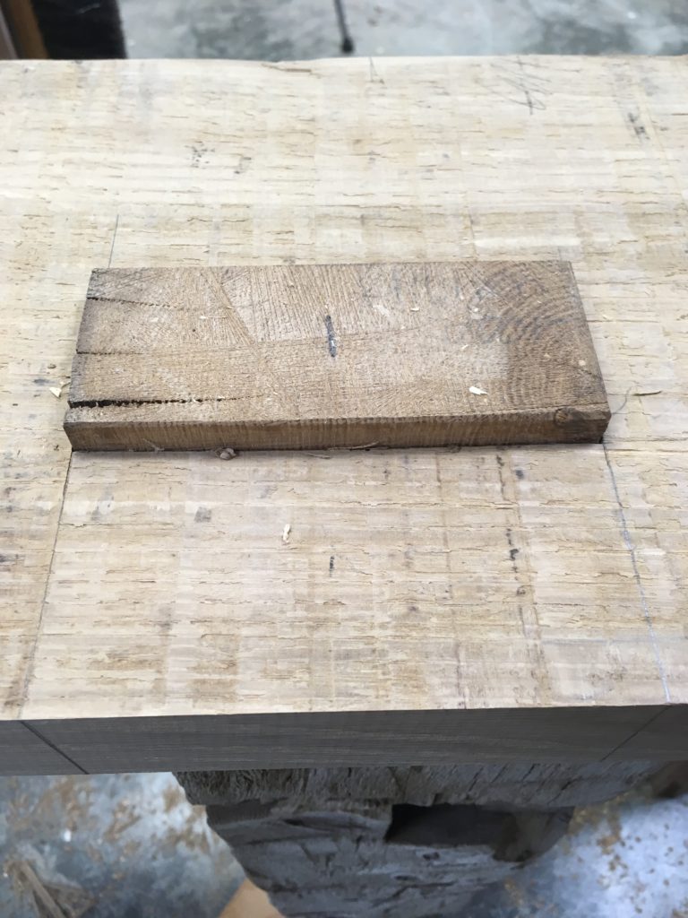 working with rough salvaged lumber