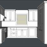 Designing kitchen cabinets in SketchUp