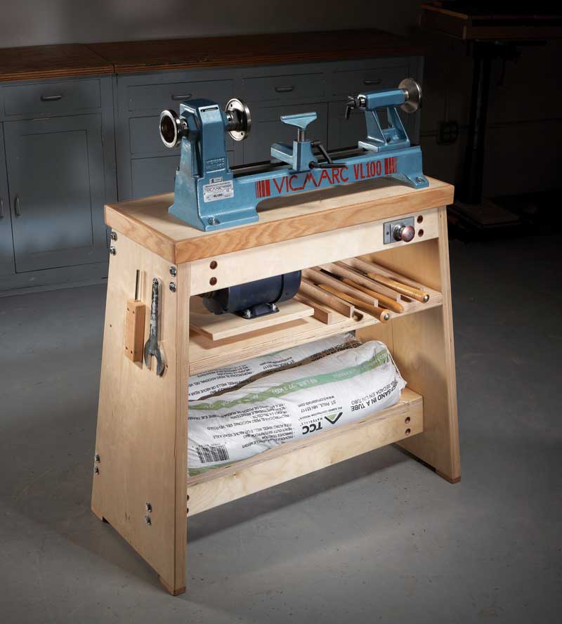 Ultimate Lathe Stand Popular Woodworking Magazine