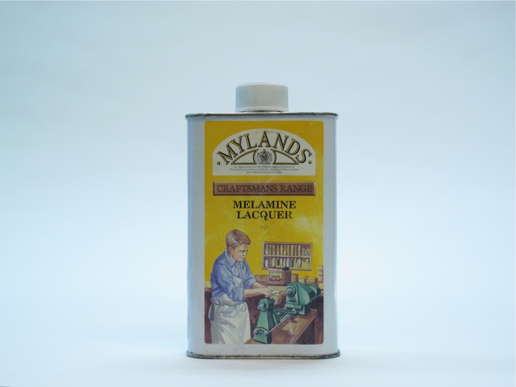Mylands Melamine Lacquer. This is an older label.