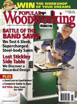 November 2006 Issue Popular Woodworking