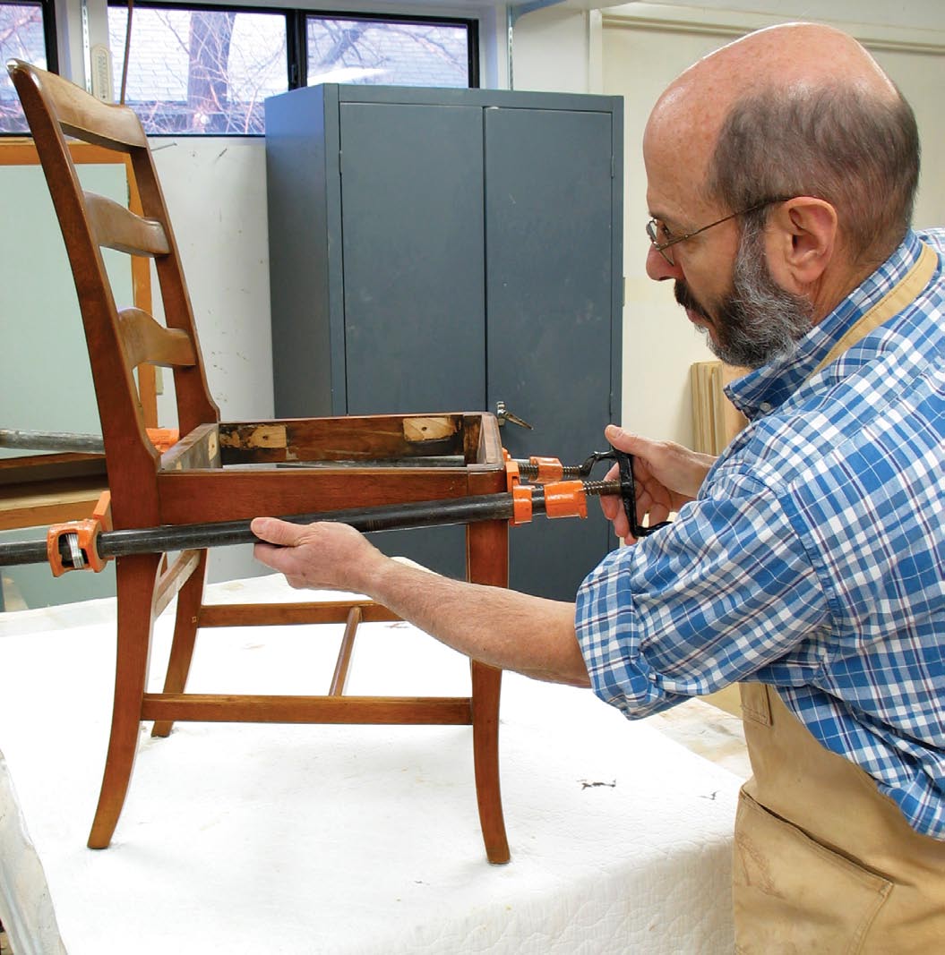 Repairing Wooden Chair Seats - Lefebvre's Upholstery: Antique Rocking