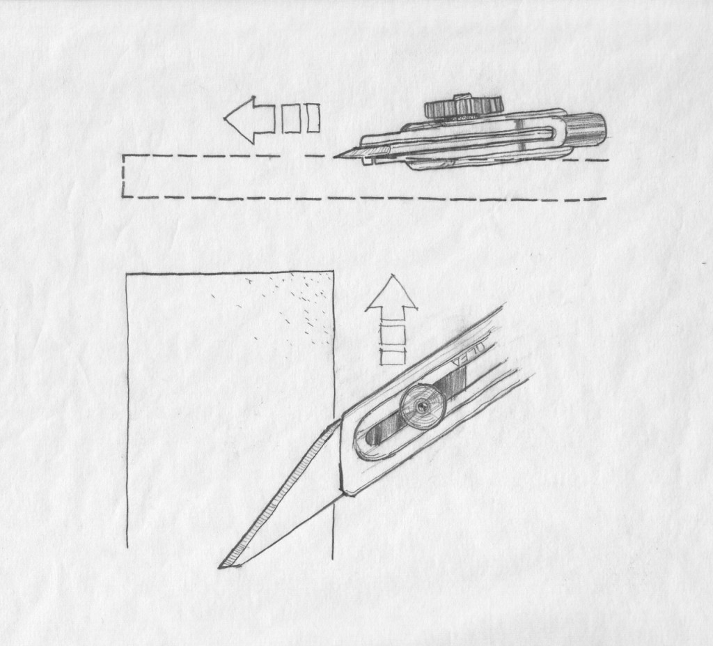 Yoav Liberman Explains How to Use Marking Knives, part three
