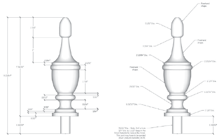 Dimensioned View SketchUp