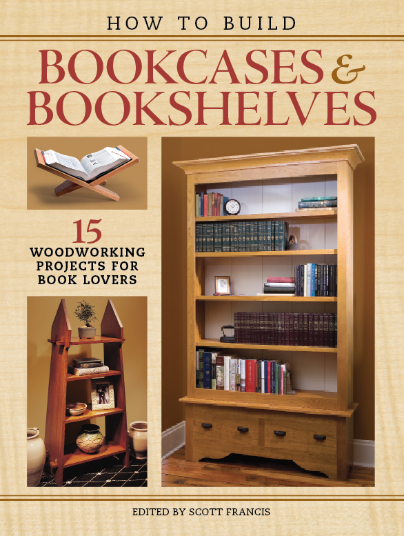 Book Giveaway How to Build Bookcases & Bookshelves Popular Woodworking