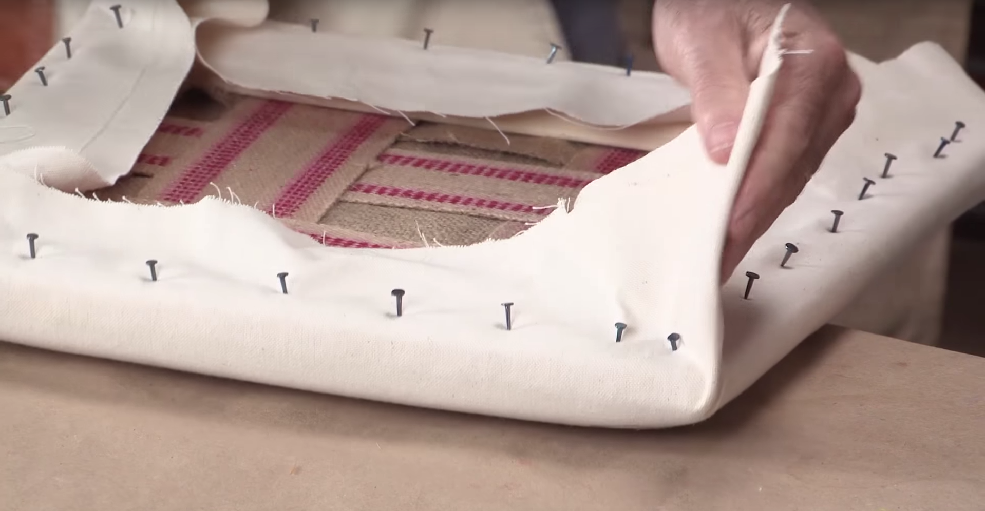 Video Post: How to Fold the Corner of an Upholstered Seat 