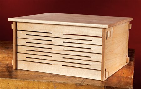 CNC Spring Joint Box - Popular Woodworking Magazine