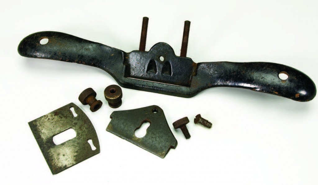 Stanley metal spokeshave in parts