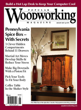 August 2011 Issue Popular Woodworking