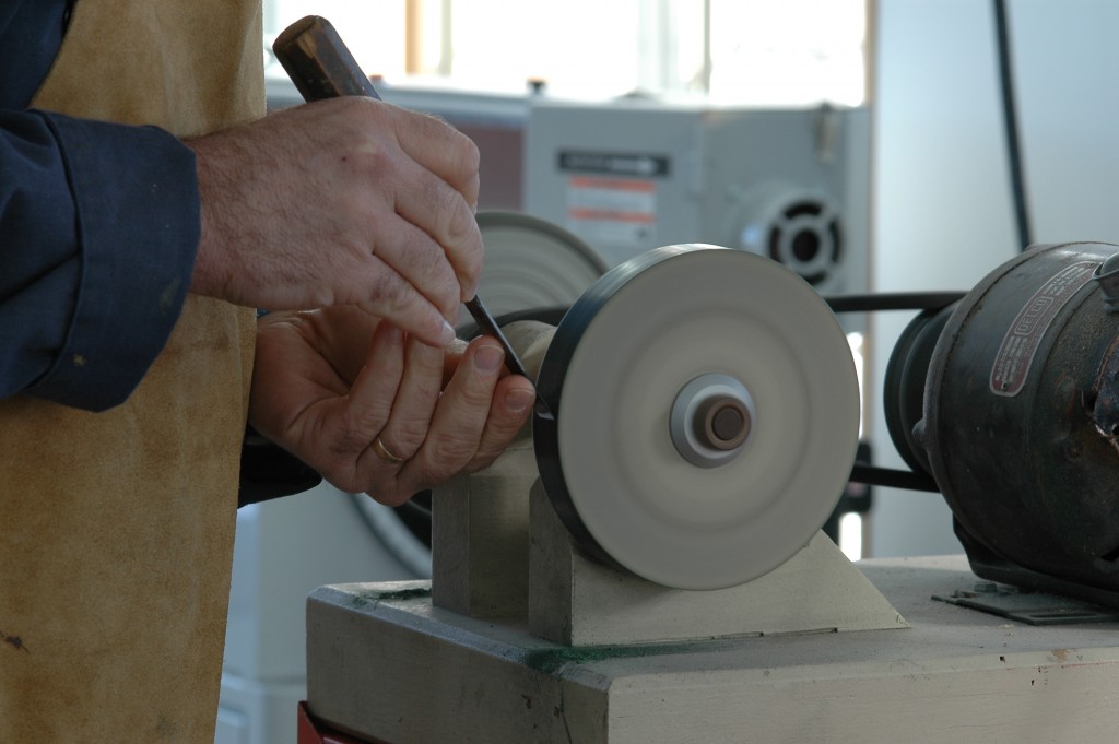 Sharpening hand tools is fast and easy with Steve Maxwell's setup.