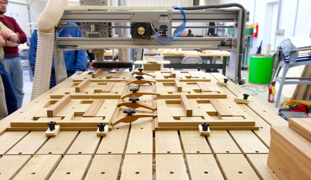 CNC fixtures making clamps