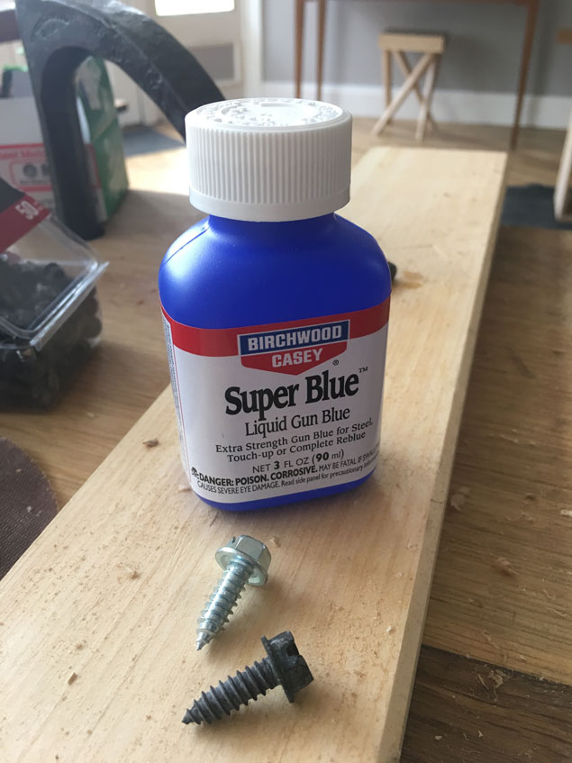 Use ‘Gun Blue’ to Instantly Blacken Hardware Popular Woodworking
