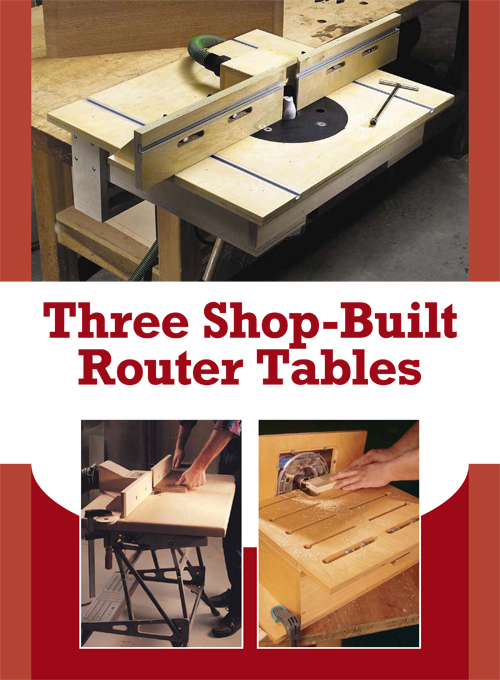 Learn how to make your own router table with this free tutorial from PopularWoodworking.com!