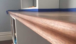 plywood countertop
