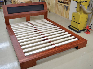 You may be inspired to design your own bed after reading about Marc's beautiful work on this platform model.