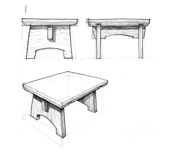 Tabletop stool part 1 My most unique commission to date Popular