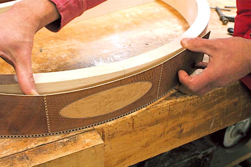 Veneering the Curve - Popular Woodworking Magazine