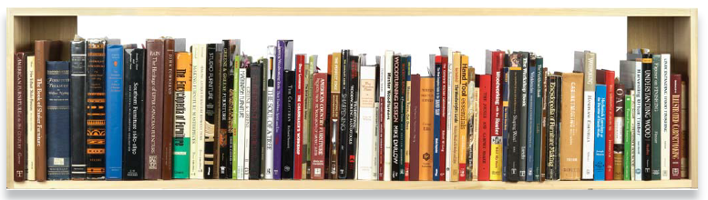 Learn how to build a library (the wood kind) while building your library (the paper kind).